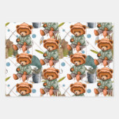 Überfischung Geschenkpapier Set (Vorderseite 2)