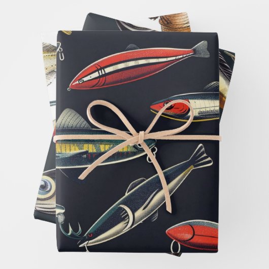 Überfischung Geschenkpapier Set (Beispiel)