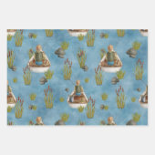 Überfischung Geschenkpapier Set (Vorderseite)