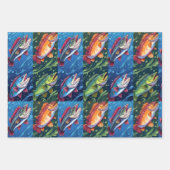 Überfischung Geschenkpapier Set (Vorderseite 2)