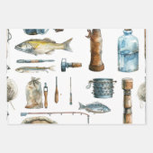 Überfischung Geschenkpapier Set (Vorderseite 3)