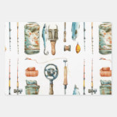 Überfischung Geschenkpapier Set (Vorderseite 2)