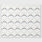 Überfischungsrouten Geschenkpapier (Flach)