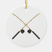 Überfischungsrouten Keramik Ornament (Vorne)