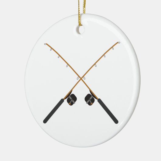 Überfischungsrouten Keramik Ornament (Links)