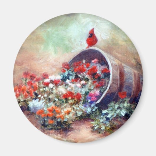 Überfließender Kardinal Magnet (Vorne)