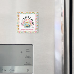 ÜBERFLOW Floral Magnet von Adiela Akoo