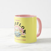 ÜBERFLOW-Tasse von Adiela Akoo Tasse (VorderseiteRechts)