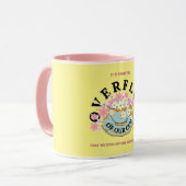 ÜBERFLOW-Tasse von Adiela Akoo Tasse (Vorderseite Links)