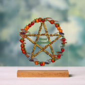 Überfluss Acrylschild (Neutral)