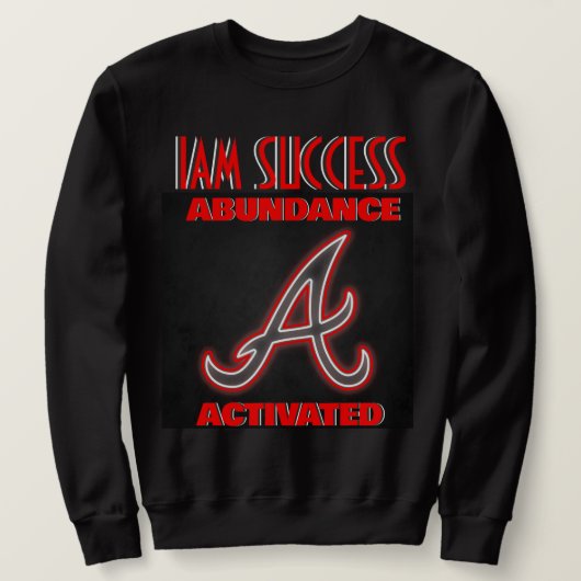 ÜBERFLUSS AKTIVIERT SWEATSHIRT (Design vorne)