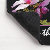 Überfluss-Bestätigung motivierend Mousepad (Ecke)