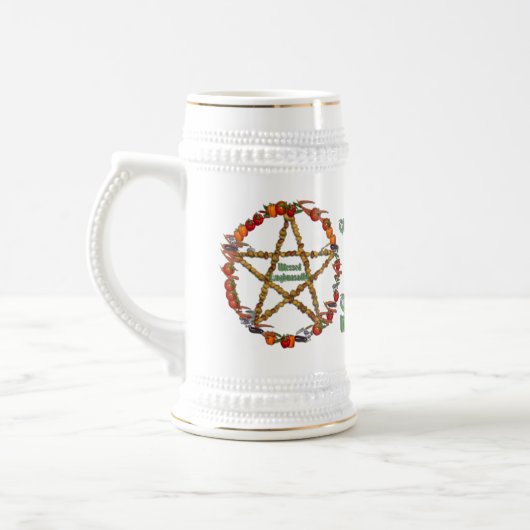 Überfluss Bierglas (Links)