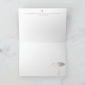 Überfluss der Erde:HappyThanksgiving-Weihnachtskar Feiertagskarte (Innenseite)