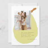 Überfluss Feiertagskarte (Vorderseite)