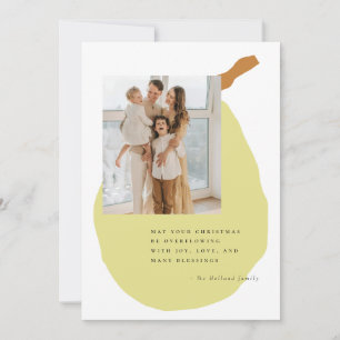 Überfluss Feiertagskarte