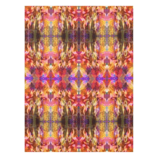 Überfluss-Feuer-PferdFeng Shui Tischdecke Deprise (Vorderseite)