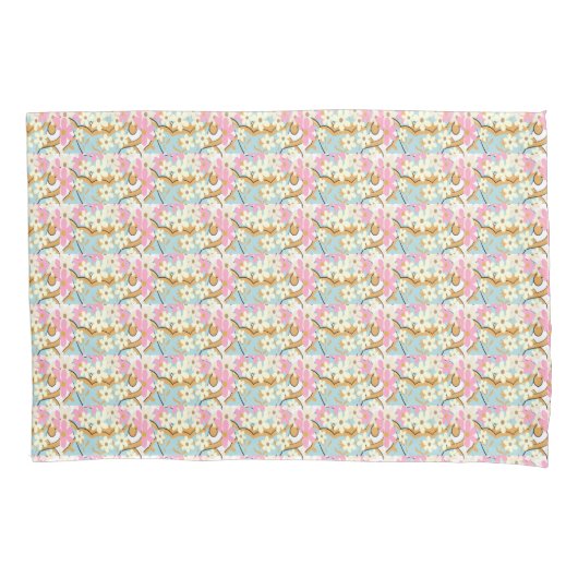 ÜBERFLUSS Floral Pillowcase - Adiela Akoo Kissenbezug (Vorderseite)