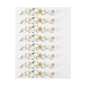 Überfluss getrocknete Wildblume Pampas Wreath Hoch (Bogen)