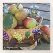 Überfluss Glasuntersetzer (Vorderseite)