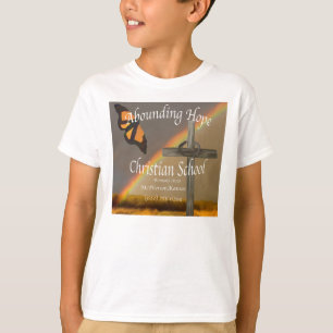 Überfluss habende Hoffnungs-christliche SchulT - T-Shirt