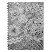 Überfluss in Bloom Notebook Notizblock (Vorderseite)