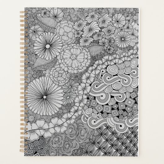 Überfluss in Blütenplaner Planer (Vorderseite)