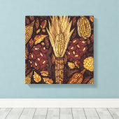 Überfluss Joy Leinwanddruck (Insitu (Holzboden))