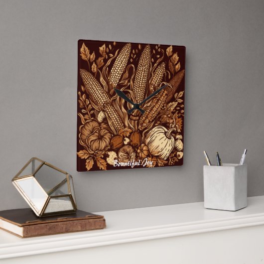 Überfluss Joy Quadratische Wanduhr (Büro)
