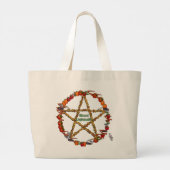 Überfluss Jumbo Stoffbeutel (Rückseite)