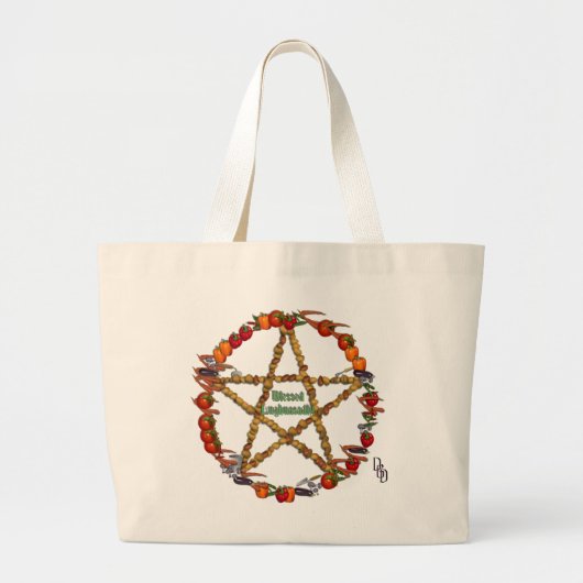 Überfluss Jumbo Stoffbeutel (Vorne)