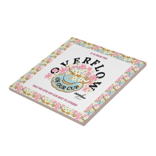 ÜBERFLUSS Keramik Tile - Adiela Akoo Fliese (Seite)