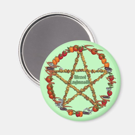 Überfluss Magnet (Vorderseite/Rückseite)