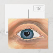 Überfluss Postkarte (Vorne/Hinten)