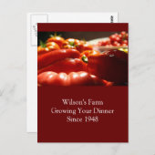 Überfluss Postkarte (Vorne/Hinten)