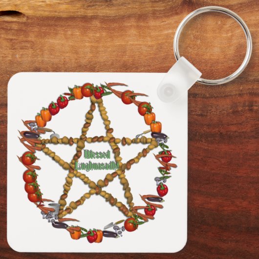 Überfluss Schlüsselanhänger (Rückseite)