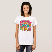 ÜBERFLUSS SIEHT GUT AUS T-Shirt (Vorne ganz)