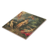 Überfluss und die vier Elemente, c.1606 (Öl auf Co Fliese (Seite)