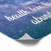 Überfluss und Wohlstand Bejahung des göttlichen Pl Poster (Ecke)