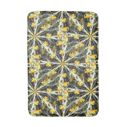 Überfluss von Blume...... Badematte (Vorderseite Vertikal)