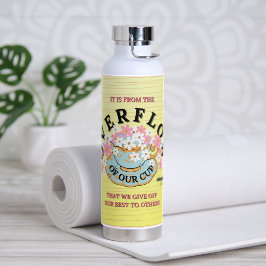 ÜBERFLUSS Wasserflasche, entworfen von Adiela Akoo Trinkflasche