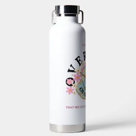 ÜBERFLUSS Wasserflasche, entworfen von Adiela Akoo Trinkflasche