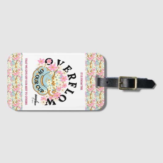 ÜBERFLÜSSIGKEITSZEICHEN - Adiela Akoo Gepäckanhänger (Vorderseite (Horizontal))