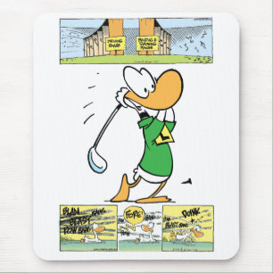 Überfluten Sie die Liebe des Golfs Mousepad