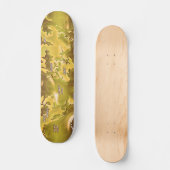 Überflutete Erdkarte Skateboard (Vorderseite)