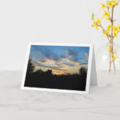 Überflutete Sky Landschaft Karte (Gelbe Blume)