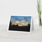 Überflutete Sky Landschaft Karte (Vorderseite)