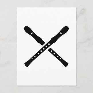 Überflutungen Postkarte