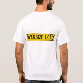 Überformatlast T-Shirt (Rückseite)