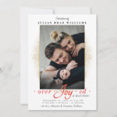 Überfreuliche Ankündigung von Urlaub im Foto (Vorderseite)